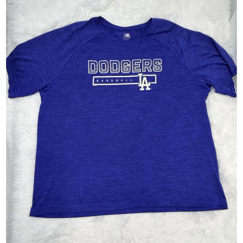 Los Angeles Dodgers Fanatics Blue Graphic T-Shirt Men's Size XXL 2XL